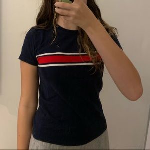 JOHN GALT/BRANDY MELVILLE Striped top Size S